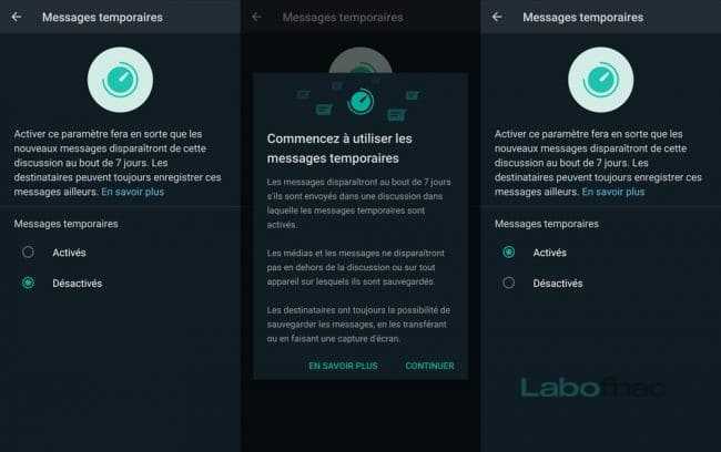Il y a un emoji caché dans WhatsApp : voici comment le faire apparaître 2 Whatspp Messages Temporaires Ephemere