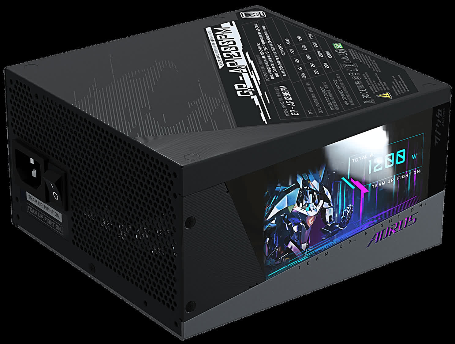 Le bloc d'alimentation Aorus de 1 200 W de Gigabyte comprend un écran LCD intégré 3 1627925946 176 Le bloc dalimentation Aorus de 1 200 W de Gigabyte comprend