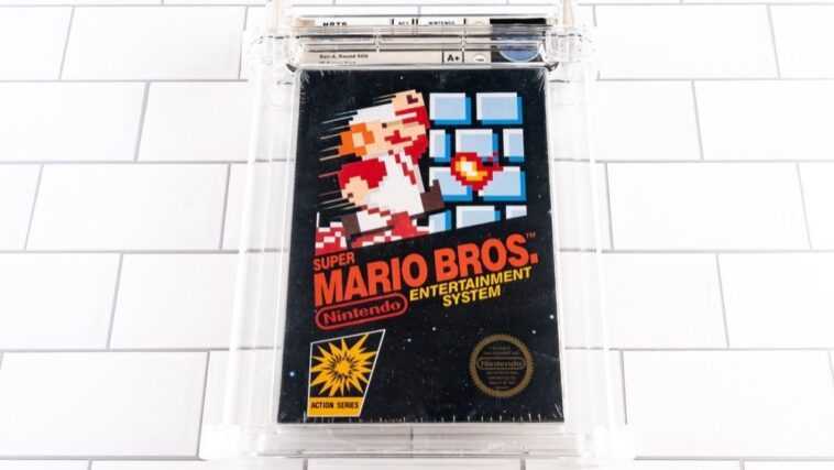 Cette copie de Super Mario Bros vaut 2 millions de dollars 1 Cette Copie De Super Mario Bros Vaut 2 Millions De