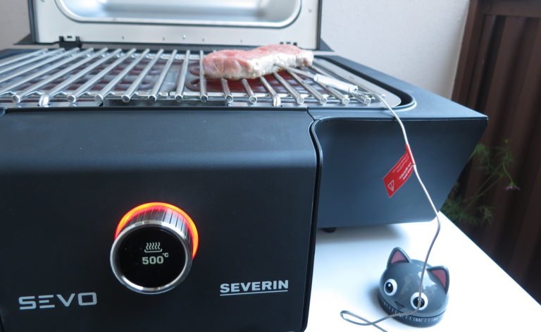 Thermomètre à grill : la viande à point 7 Gril électrique Severin PG 8106 Sevo GT avec 500 degrés