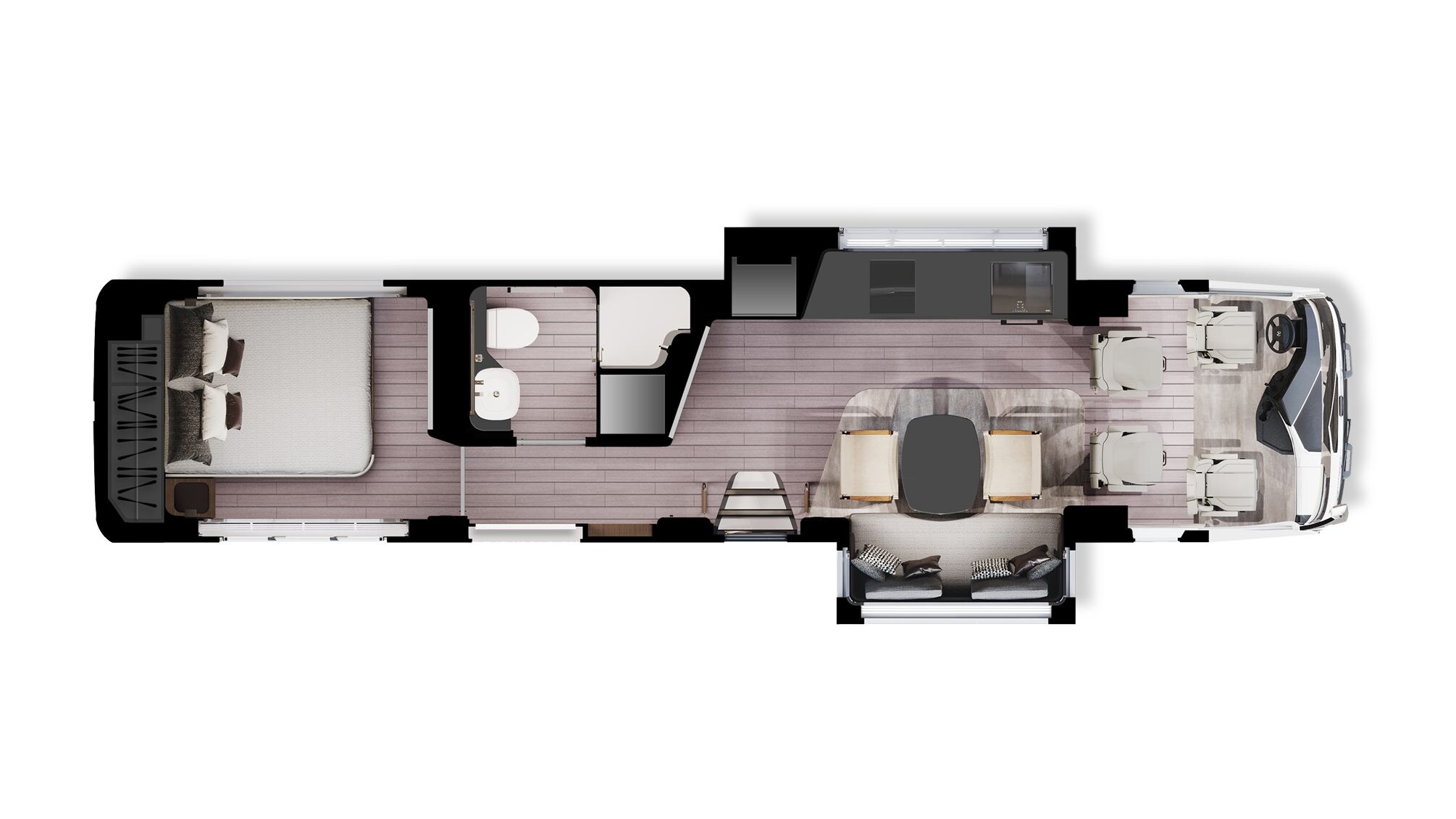 À l'intérieur du camping-car de 2 millions de dollars avec design de yacht et garage intérieur 3 1629734669 250 A linterieur du camping car de 2 millions de dollars avec