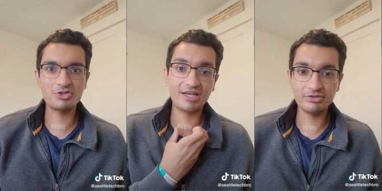 "Tu as peut-être un cancer" : un adepte voit un renflement et sauve la vie du tiktoker 1 "tu As Peut être Un Cancer" : Un Adepte Voit Un