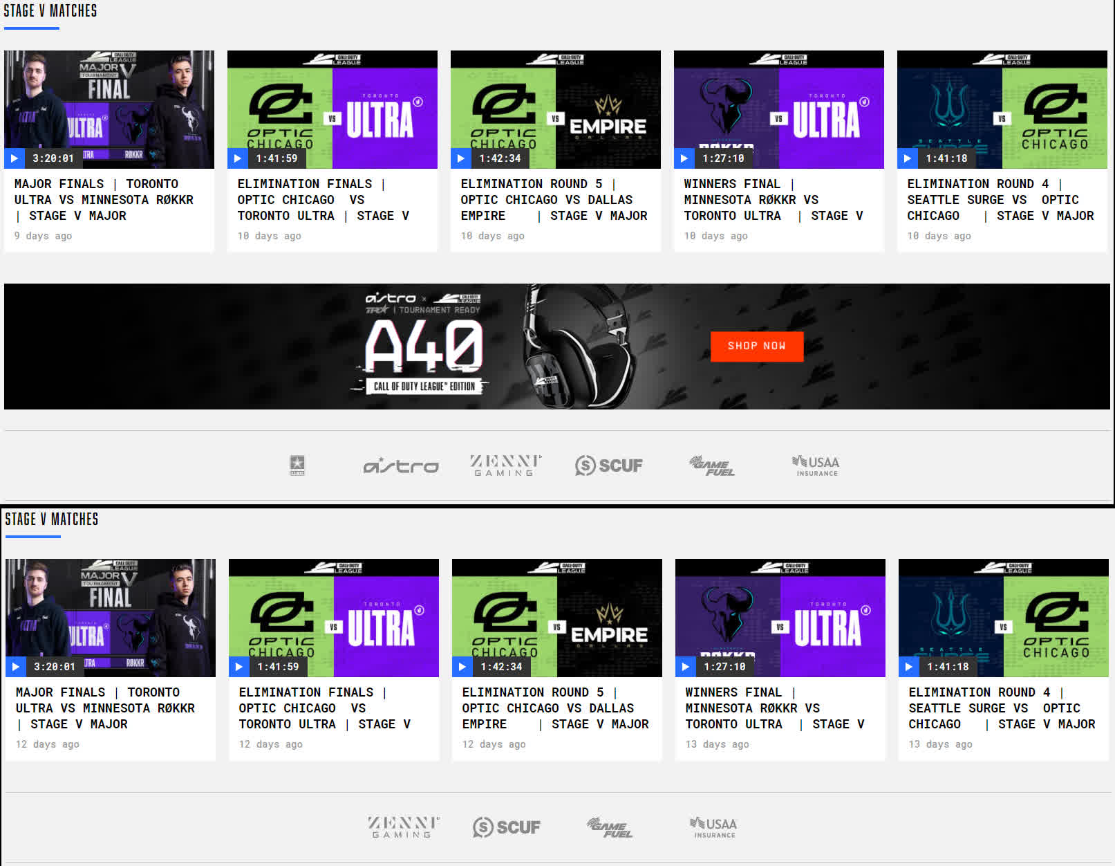 Astro et l'armée américaine abandonnent le parrainage de la Call of Duty League 2 Astro et larmee americaine abandonnent le parrainage de la Call