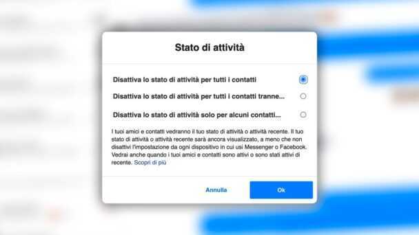 Comment se débarrasser du point vert Facebook Messenger qui se révèle