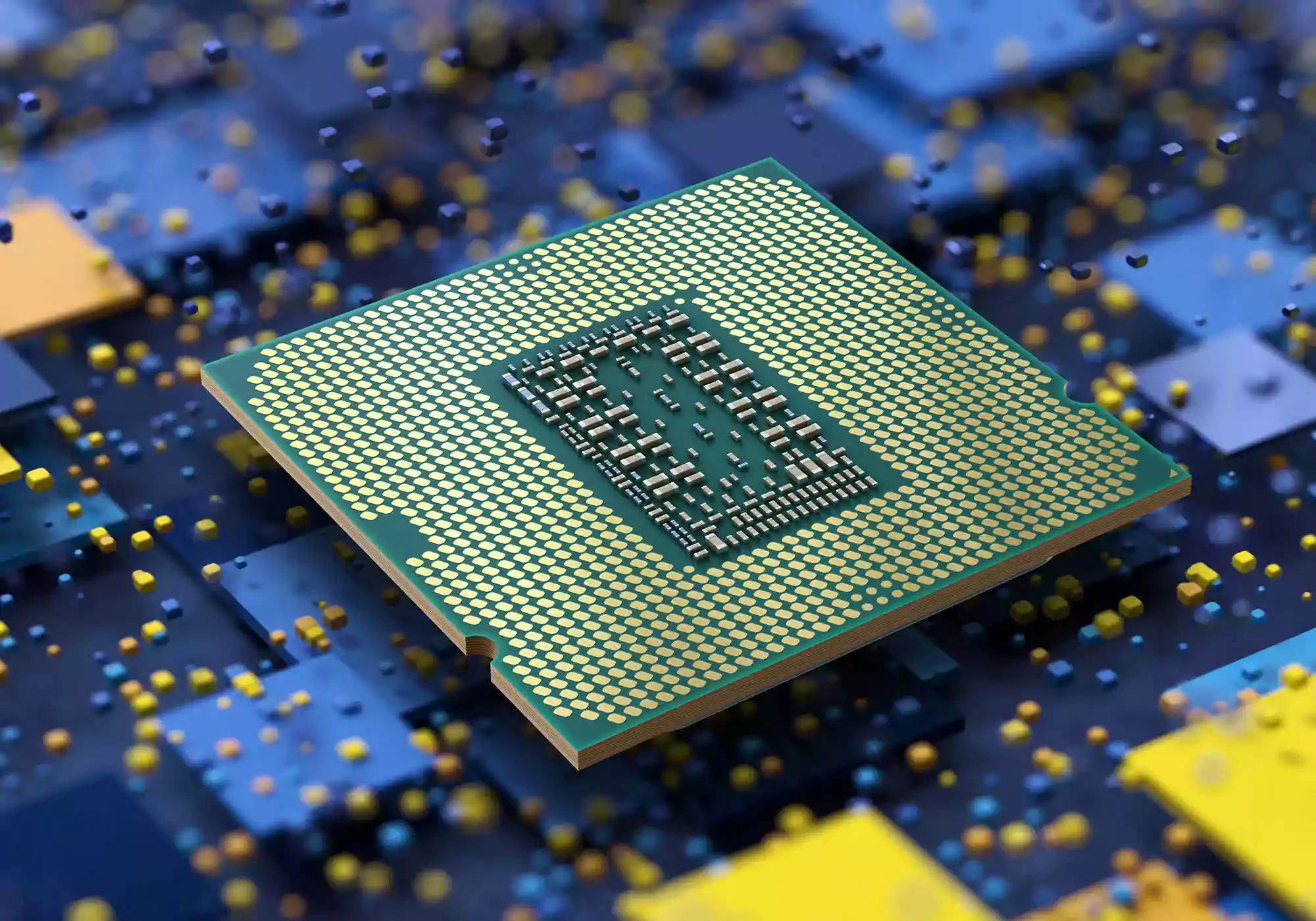 Fabriquer Un Processeur De Jeu Rapide à Quatre Cœurs