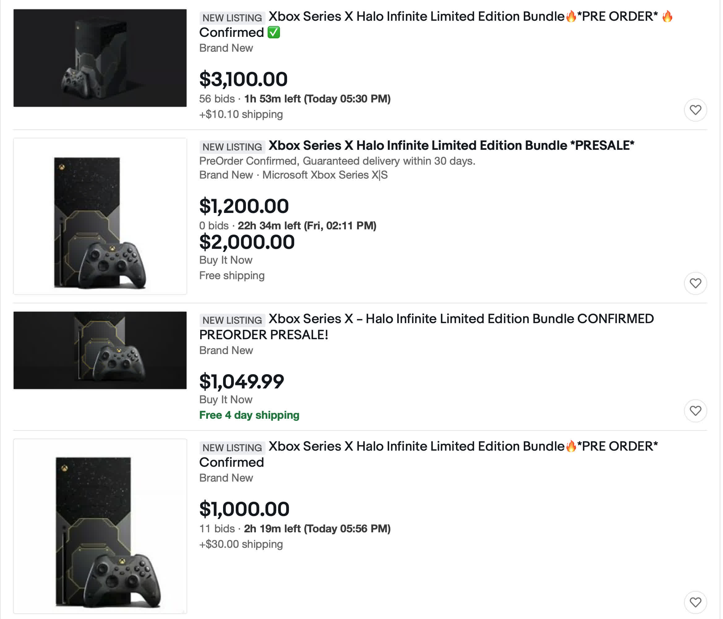 L'édition "très" limitée de Microsoft Halo Infinite Xbox Series X est déjà impossible à obtenir à un prix raisonnable 2 Ledition tres limitee de Microsoft Halo Infinite Xbox Series X