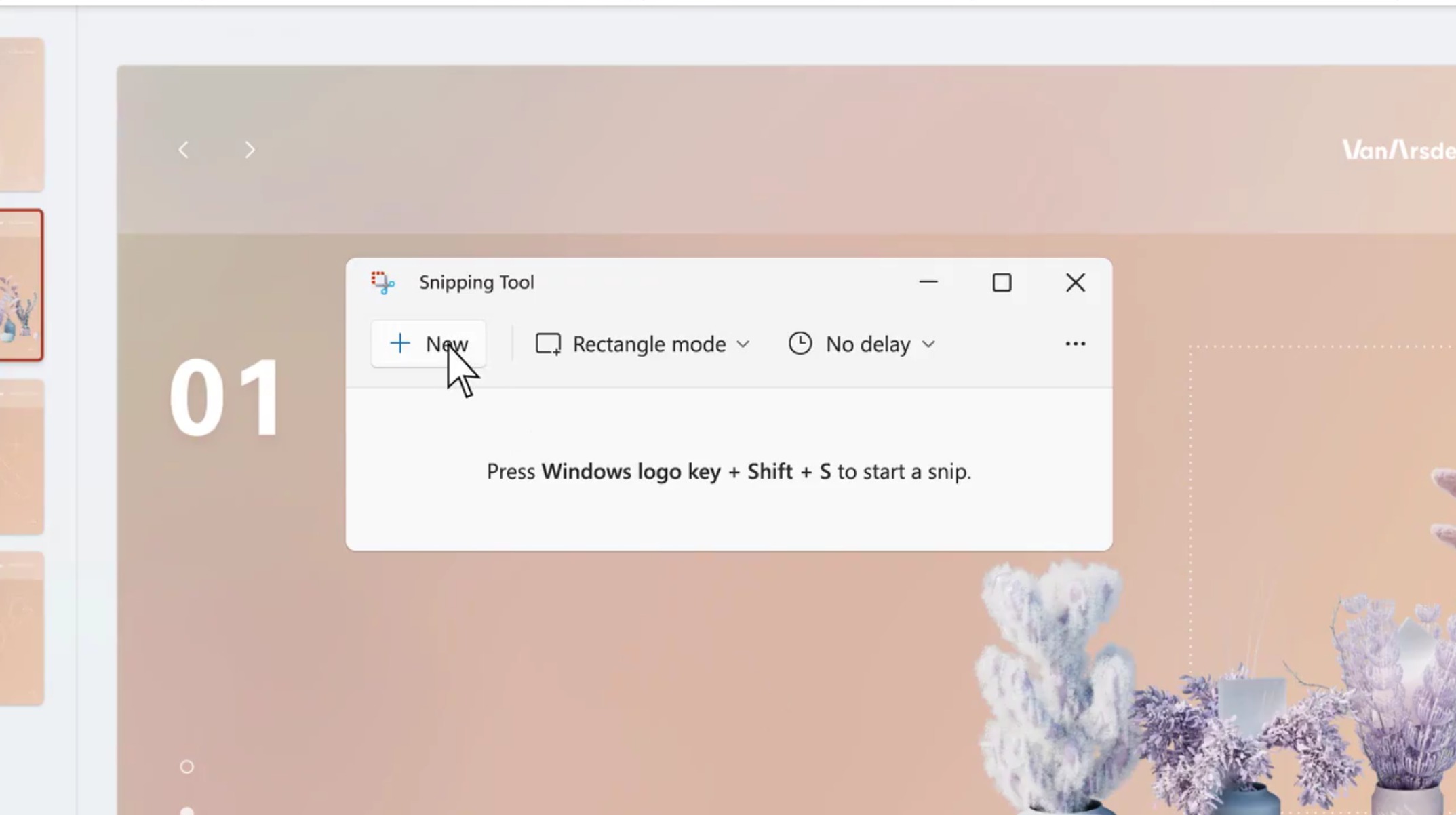 Les applications Mail, Clippings et Calculator sont renouvelées dans Windows 11 2 Outil de capture de Windows 11
