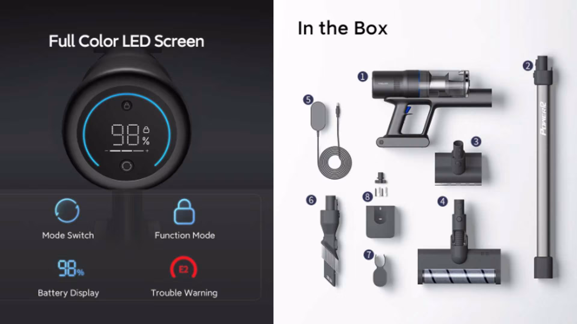 TROUVER POWER 12: Xiaomi et son nouvel aspirateur à main du futur 🔥 2 Trouver Power 12 Accessoires