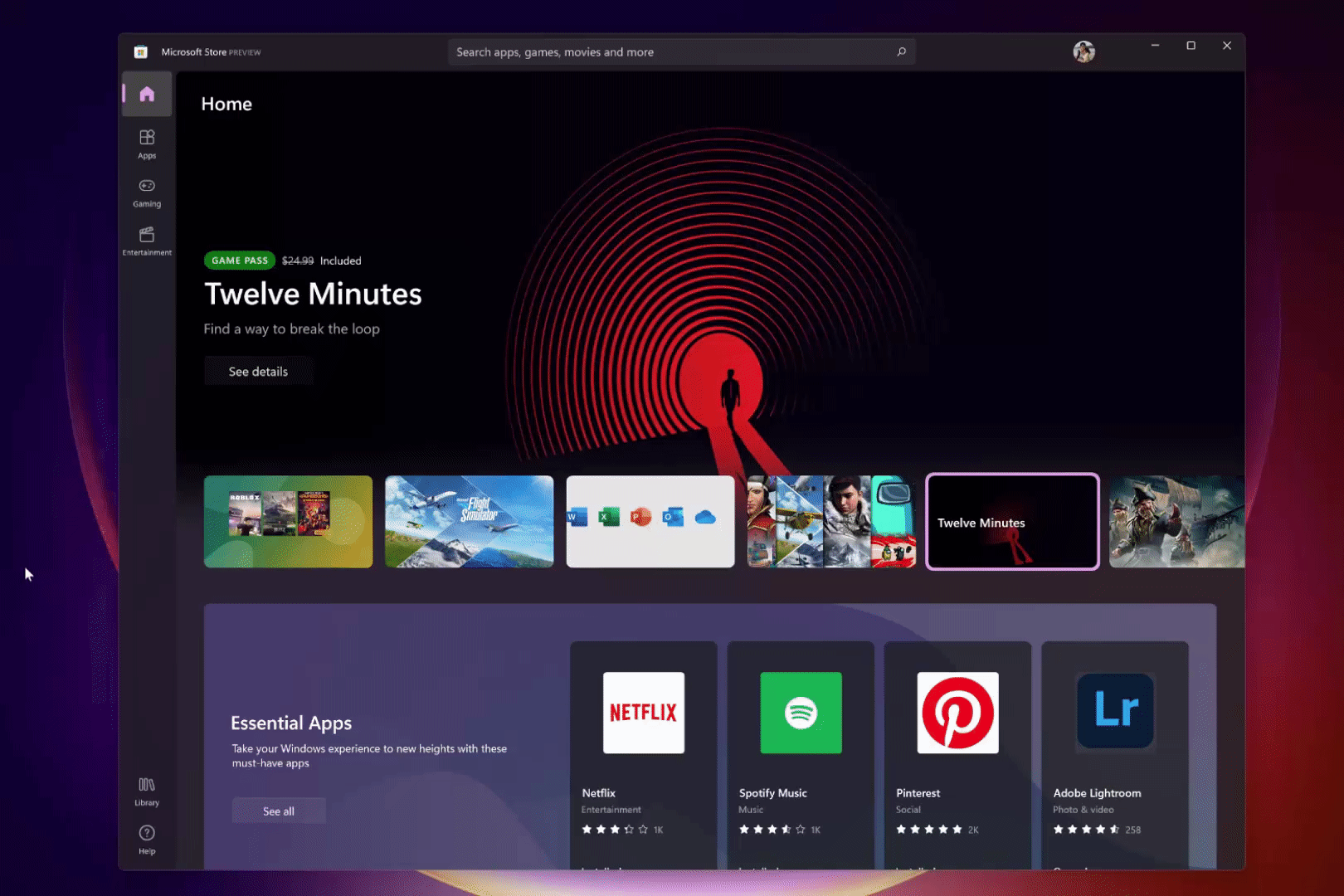 Windows 11 (Build 22000.168): quoi de neuf et comment le télécharger 4 Pleins feux sur le Microsoft Store