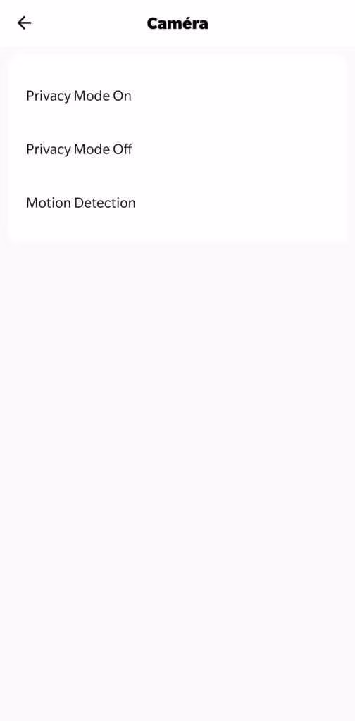 SwitchBot Indoor Cam en TEST: La caméra de surveillance d'intérieur parfaite à 19€ ! 12 Switchbot Indoor Cam App Mobile Function Fonction