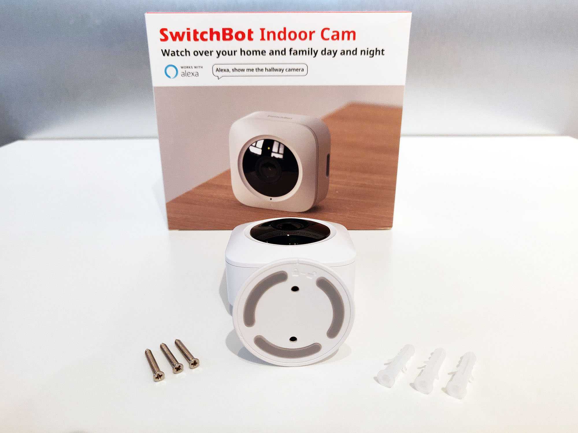 SwitchBot Indoor Cam en TEST: La caméra de surveillance d'intérieur parfaite à 19€ ! 4 Switchbot Indoor Cam Mount Fixation