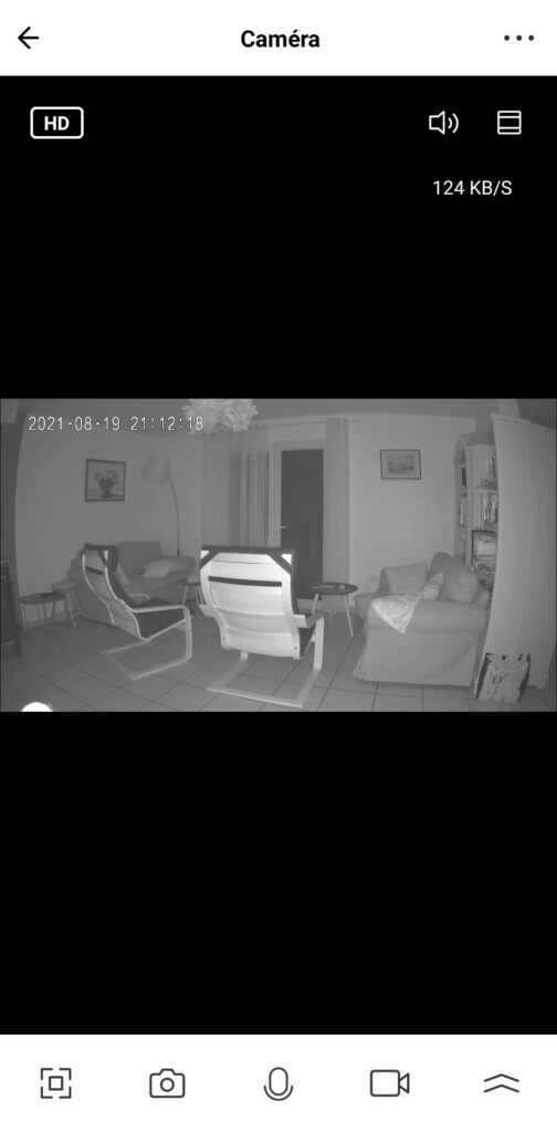 SwitchBot Indoor Cam en TEST: La caméra de surveillance d'intérieur parfaite à 19€ ! 14 Switchbot Indoor Cam Night Infra Rouge Ir