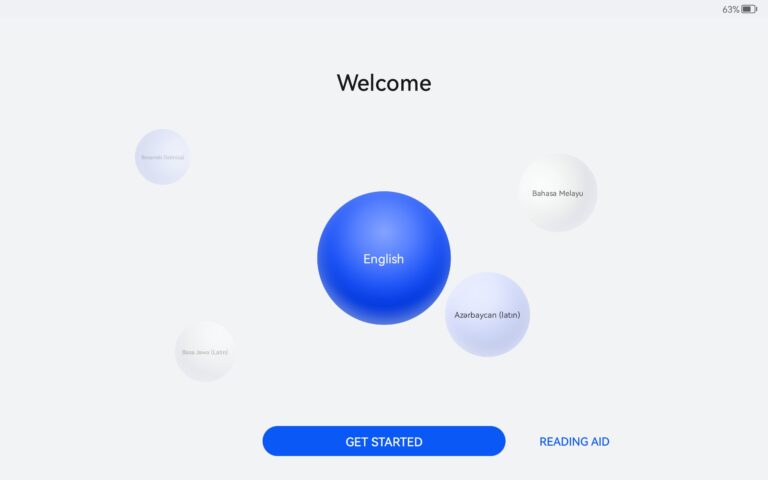 Harmony OS à l'essai : Il y a une vie sans Google 9 C'est ainsi que l'assistant de configuration du système d'exploitation Harmony vous accueille lorsque vous l'allumez pour la première fois.