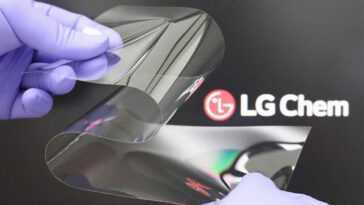 La Nouvelle Technologie D'affichage Pliable De Lg Réduit Les Plis