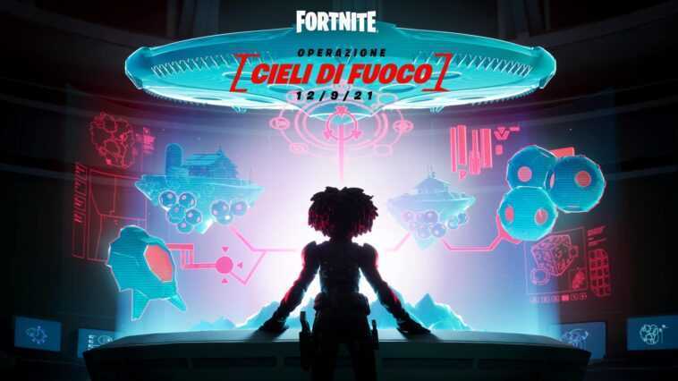 Lorsque l'opération Skies of Fire commence, l'événement final de la saison 7 de Fortnite 1 Lorsque L'opération Skies Of Fire Commence, L'événement Final De La