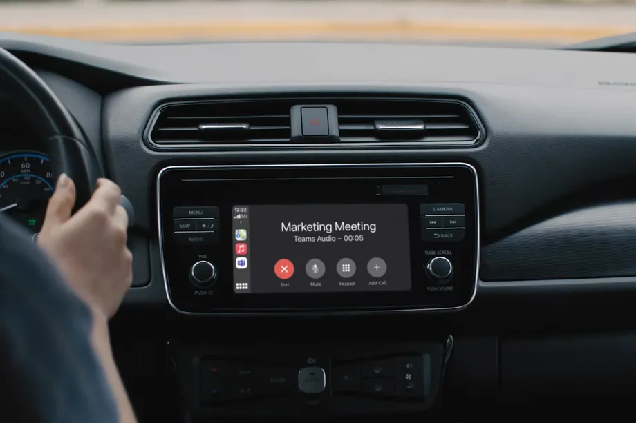 Microsoft Teams fonctionne désormais avec Apple CarPlay 3 Assistance Apple CarPlay et Teams