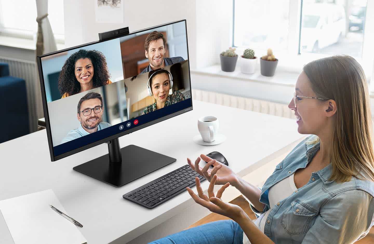 Samsung Dévoile Un Nouveau Moniteur Axé Sur La Wfh Avec