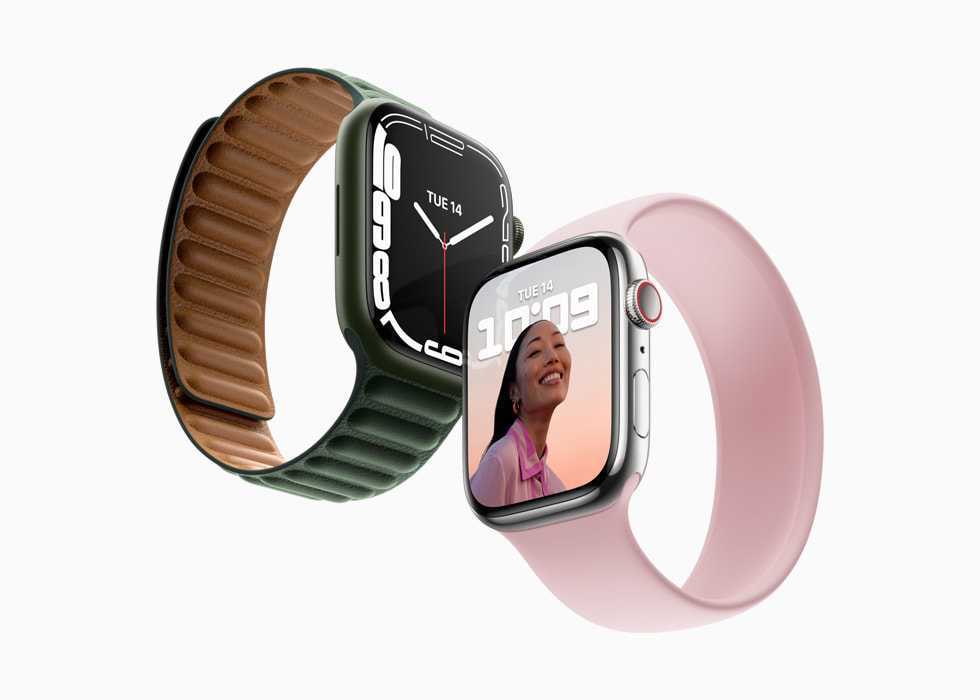 Apple Dévoile La Watch Series 7, Dotée D'un écran Plus