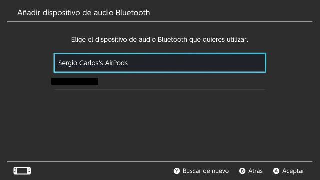 Nintendo Switch : Comment connecter vos AirPods ou autres écouteurs Bluetooth 6 Nintendo Switch : Comment connecter vos AirPods