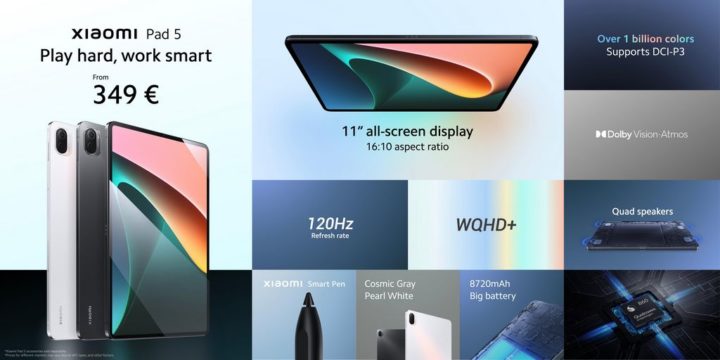 Il y a une nouvelle tablette sur le marché : venez voir le Xiaomi Pad 5