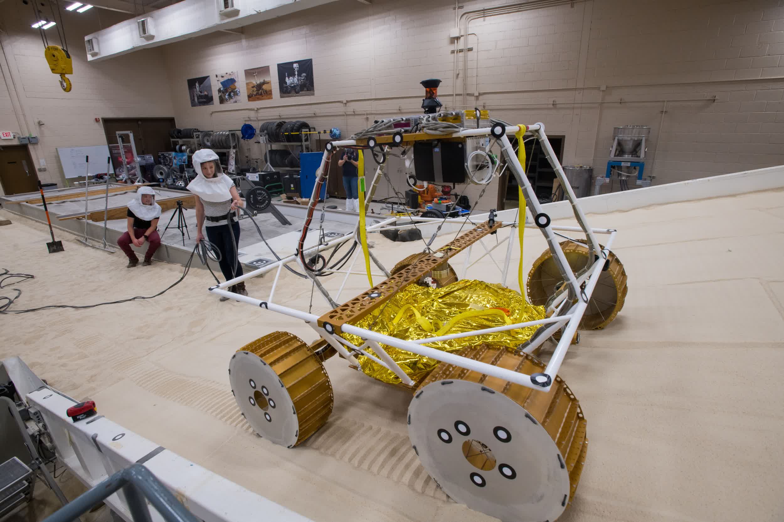 Le Rover Artemis De La Nasa Explorera La Région Ombragée