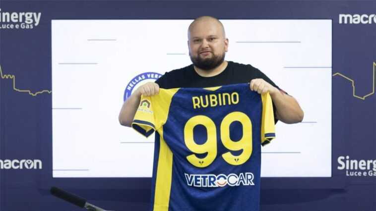 Le streamer David Rubino jouera à FIFA 22 pour Hellas Verona 1 Le Streamer David Rubino Jouera à Fifa 22 Pour Hellas