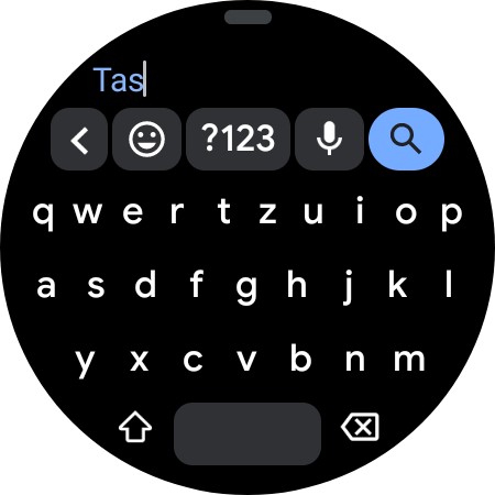 Essayez le clavier.  (Capture d'écran)