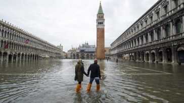 A Venise, le niveau de la mer pourrait monter de 1,2 mètre d'ici 2100 2 A Venise, Le Niveau De La Mer Pourrait Monter De