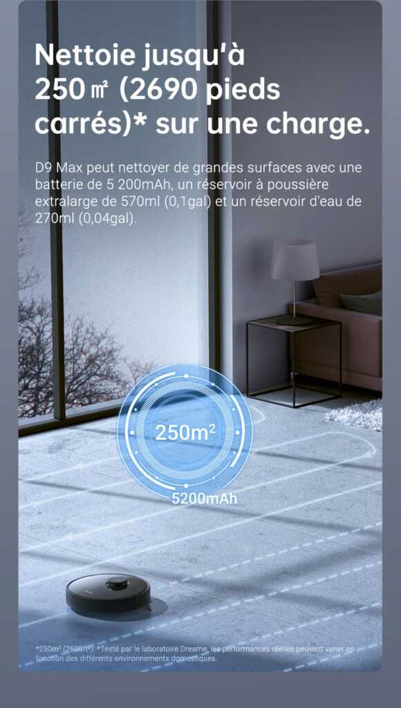 Dreame Bot D9 Max: L'aspirateur robot pas cher parfait ? 6 Dreame Bot D9 Max Aspirateur Robot 1
