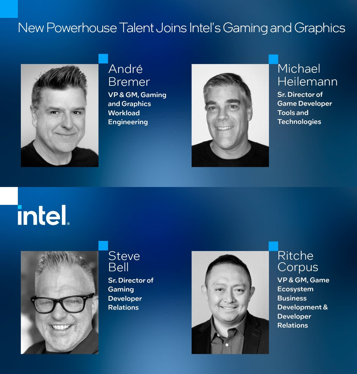 Intel embauche des développeurs de jeux avant le lancement du GPU Arc 2 Intel embauche des developpeurs de jeux avant le lancement du