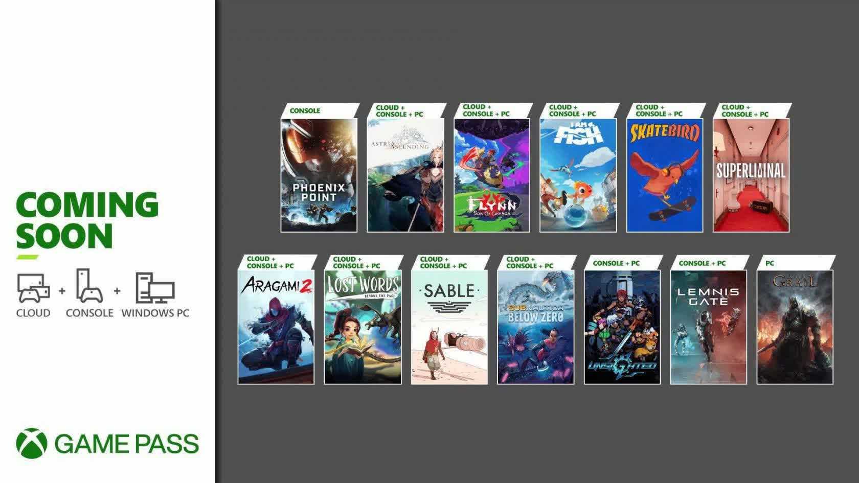 Le Xbox Game Pass De Microsoft Obtient 12 Nouveaux Titres