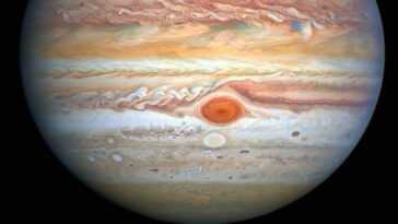 Les Vents De La Grande Tache Rouge De Jupiter S'accélèrent