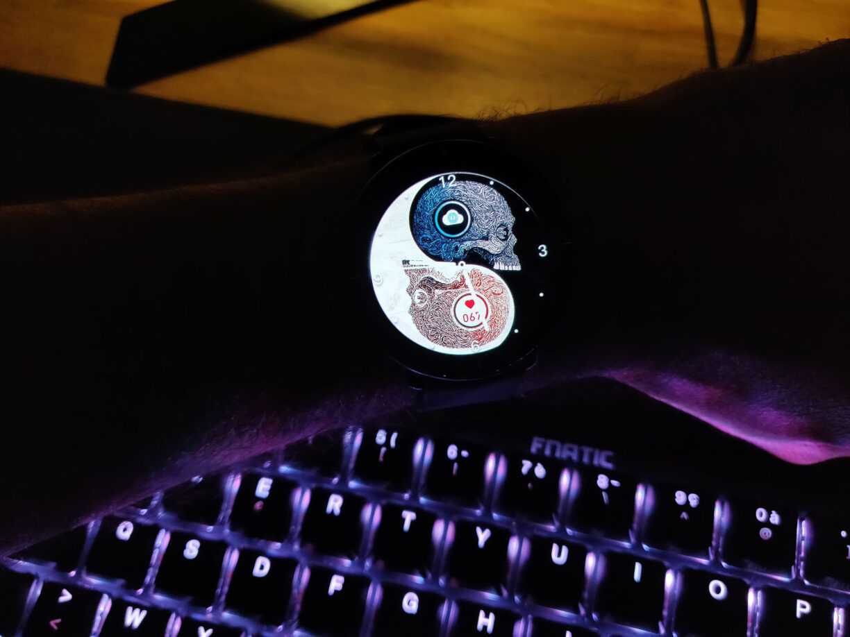 Mibro Lite en TEST: La meilleur Smartwatch (montre connectée) AMOLED sous les 50€ ? 19 Mibro Lite Cadran Skull