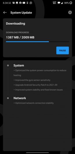 OnePlus 6, 6T obtiennent enfin une mise à jour stable d'Android 11 2 Journal des modifications de la mise à jour Android 11 OxygenOS 11 pour OnePlus 6 et 6T