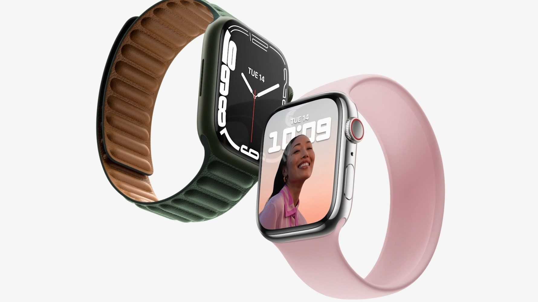 Présentation De L'apple Watch Series 7, Avec Un écran Plus