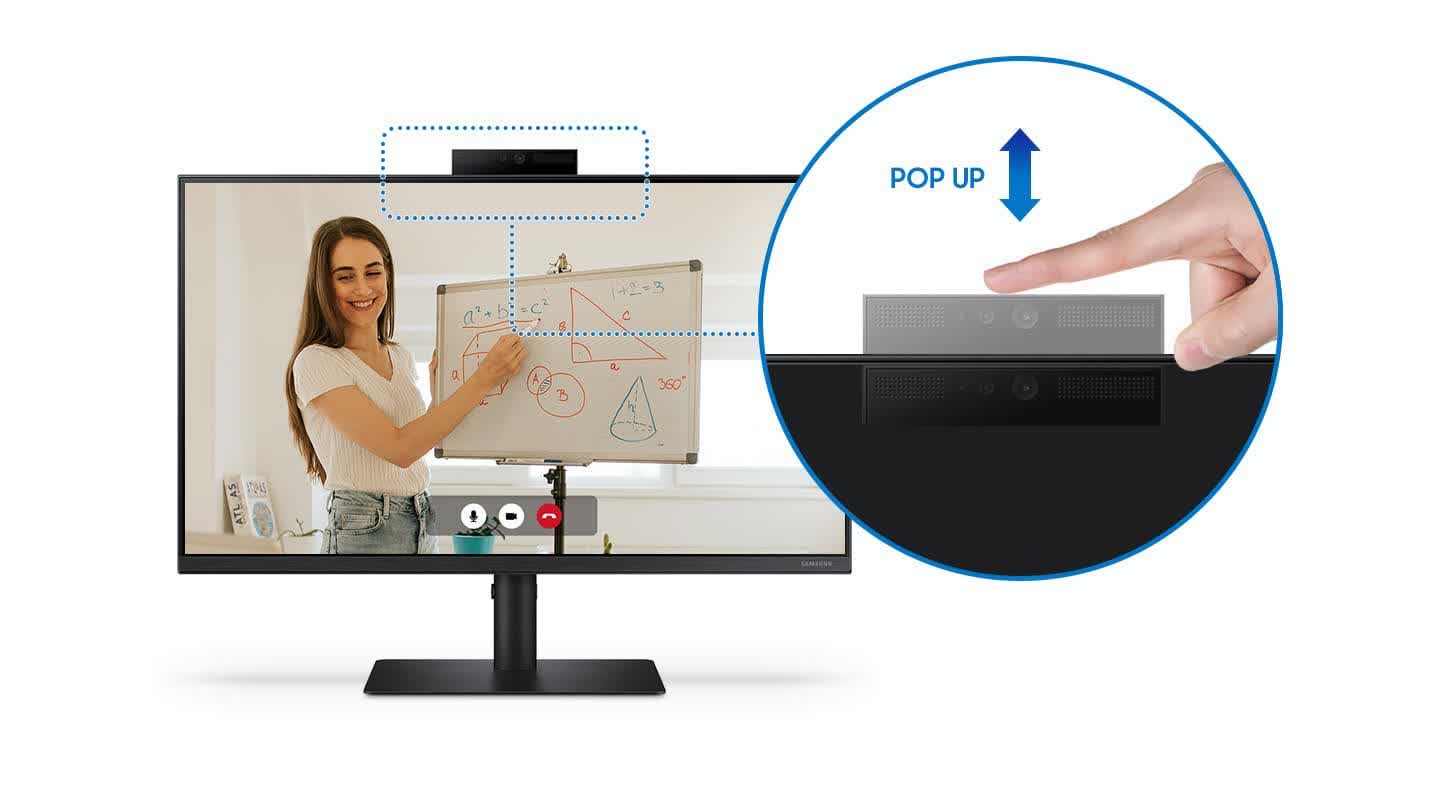 Samsung dévoile un nouveau moniteur axé sur la WFH avec webcam intégrée et prise en charge de Windows Hello 2 Samsung devoile un nouveau moniteur axe sur la WFH avec