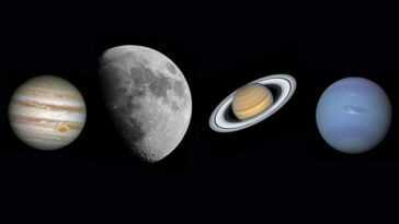 Super conjonction astrale à 3 et Neptune en opposition : cette semaine le ciel est une merveille 1 Super Conjonction Astrale à 3 Et Neptune En Opposition :