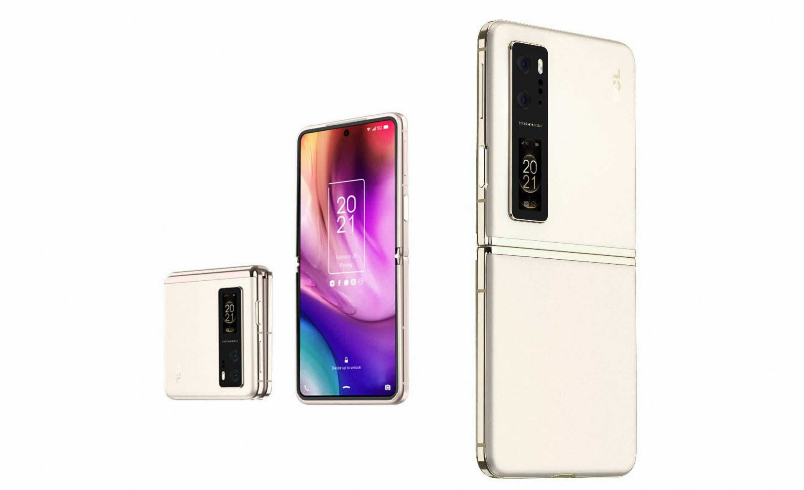 Tcl Fabriquait Un Concurrent Du Samsung Galaxy Z Flip, Mais