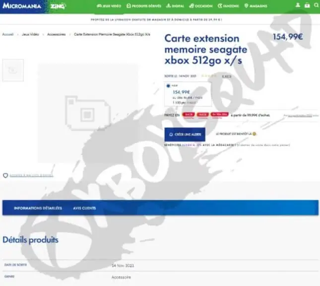 Une carte d'extension de 512 Go arrivera dans les magasins en novembre 2 Carte d'extension Seagate 512 Go