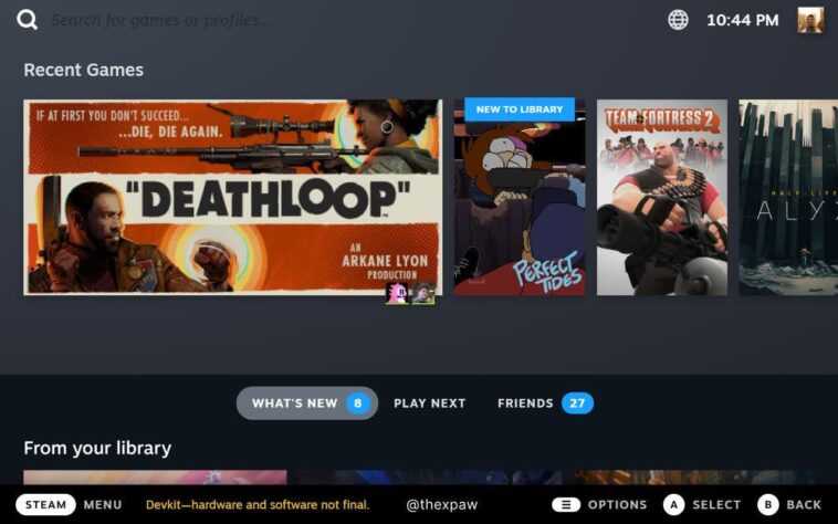 Voici à quoi ressemblera le mode Big Picture de Steam une fois que l'interface utilisateur Steam Deck le remplacera 1 Voici à Quoi Ressemblera Le Mode Big Picture De Steam