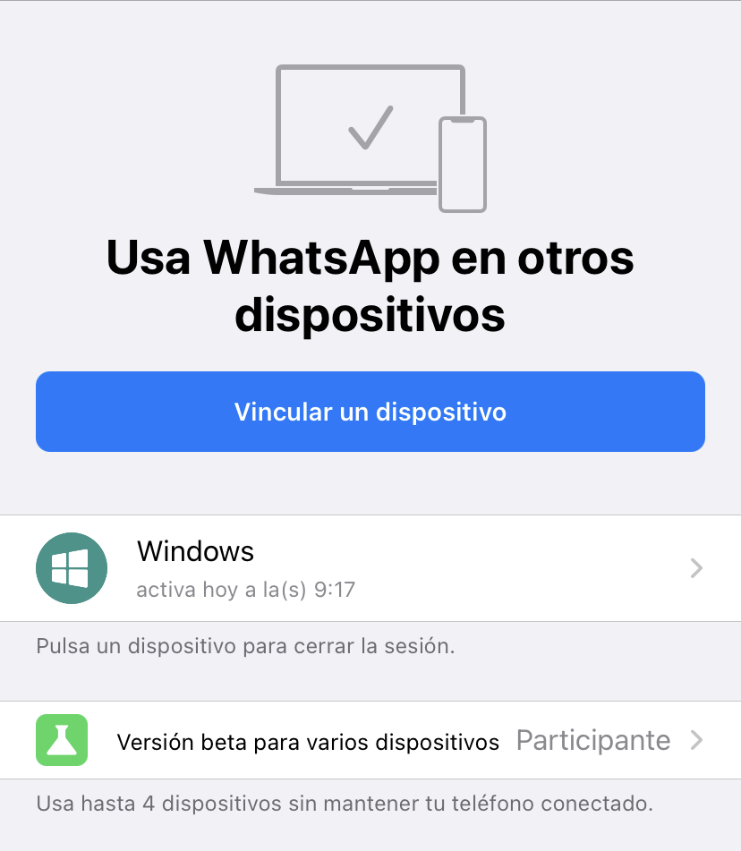 Vous pouvez donc utiliser la nouvelle prise en charge multi-appareils de WhatsApp 2 La nouvelle fonctionnalité WhatsApp