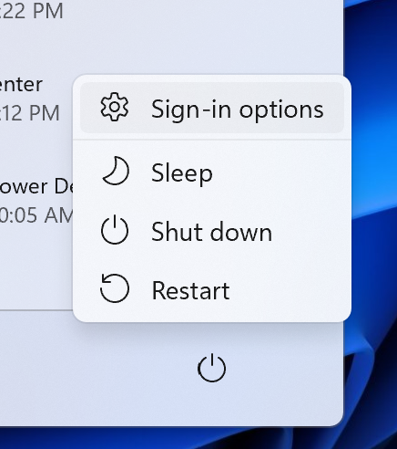 Windows 11 (Build 2200.458) : Quoi de neuf et comment le télécharger 2 La nouvelle option de connexion dans Windows 11
