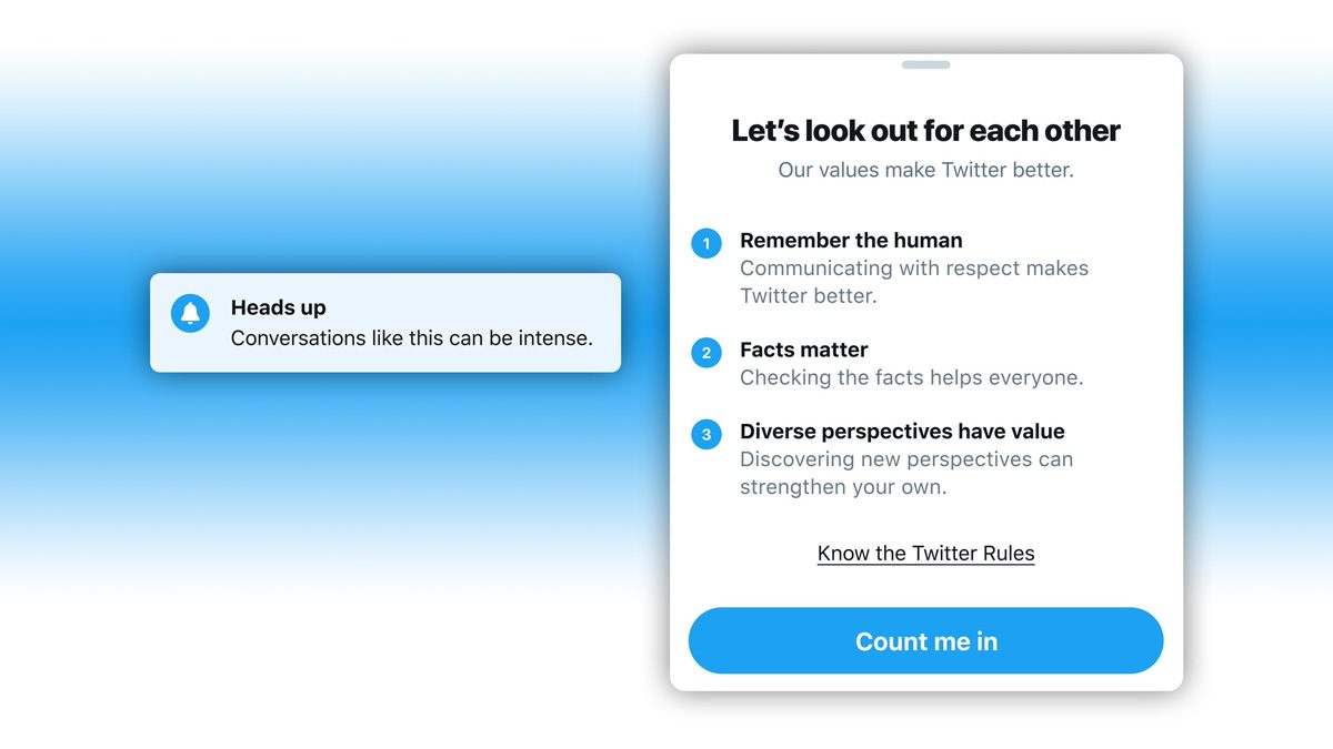 « Cette conversation peut devenir violente » : Twitter vous avertit désormais si vous rencontrez une bagarre en ligne 2 1633615951 698 Cette conversation peut devenir violente Twitter vous