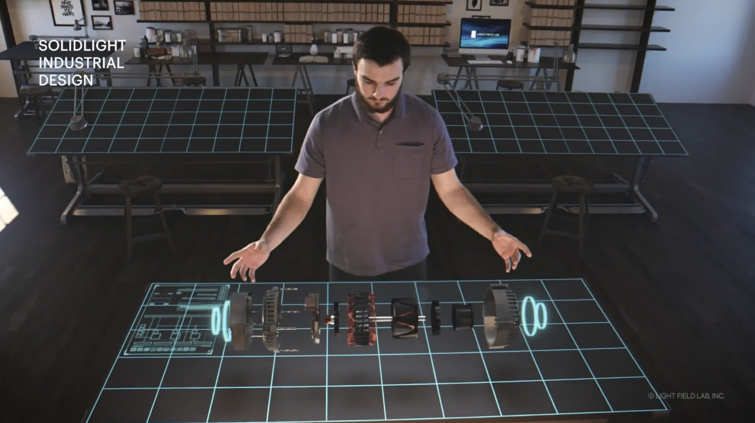 L'écran d'une startup de technologie d'affichage crée des objets holographiques en manipulant des ondes lumineuses 3 1633637885 926 Lecran dune startup de technologie daffichage cree des objets holographiques
