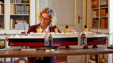 Lego Dévoile Son Plus Grand Ensemble : Le Hms Titanic