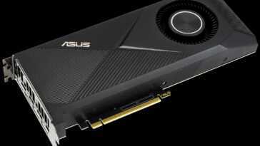 La Geforce Rtx 3070 Ti Turbo D'asus Brise La Couverture