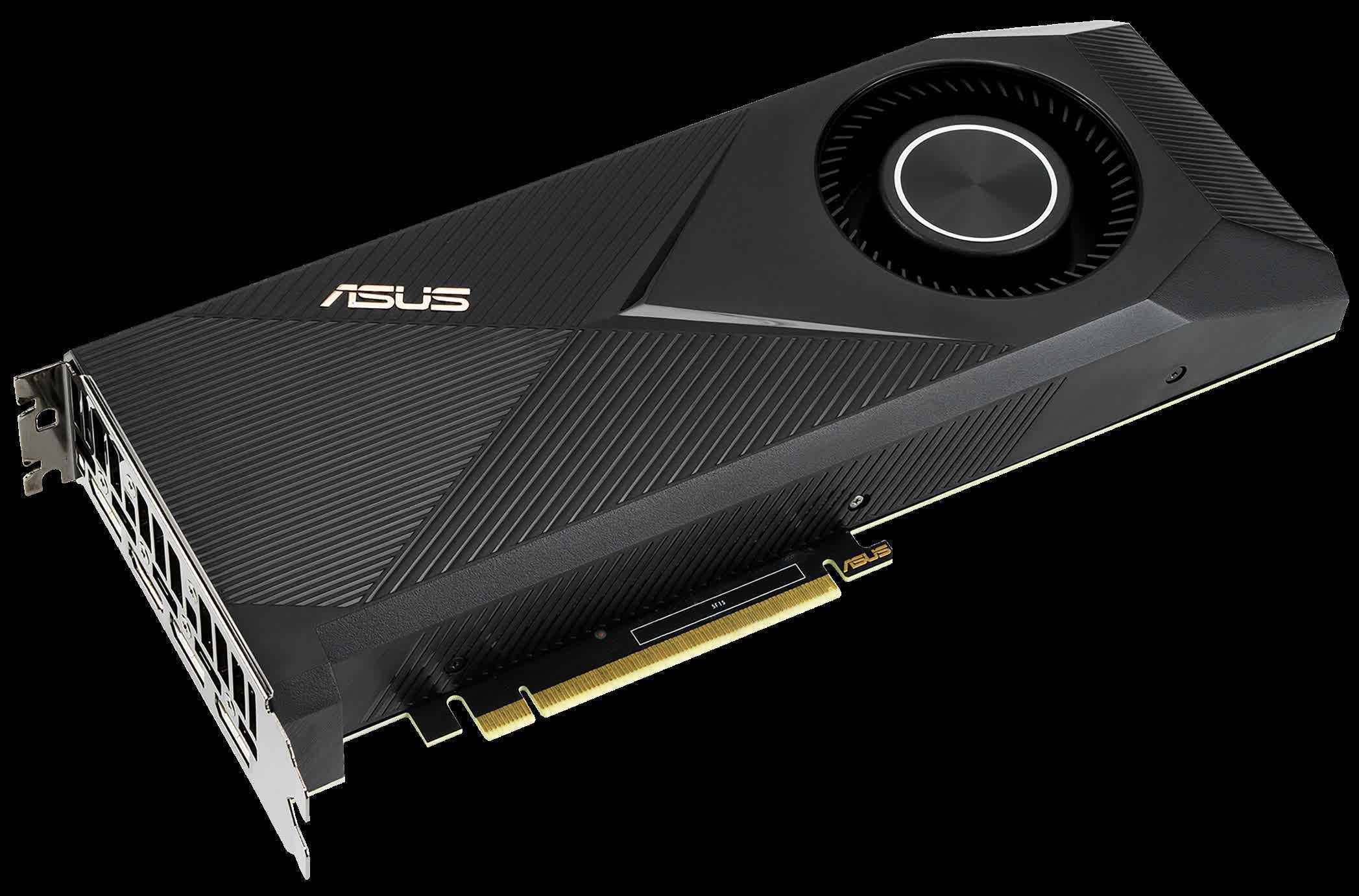 La Geforce Rtx 3070 Ti Turbo D'asus Brise La Couverture
