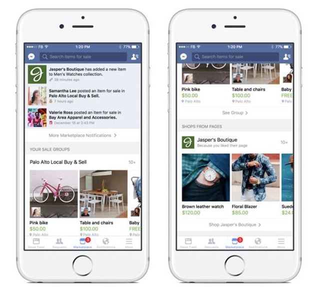 Sur Facebook, ils vendent des morceaux de la forêt amazonienne (mais le réseau social ne peut pas l'empêcher) 2 Achats sur Facebook