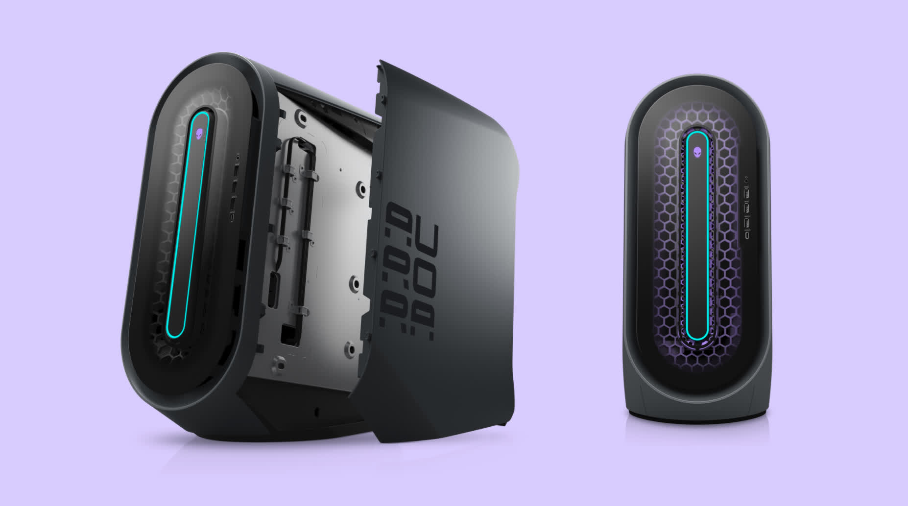 L'Alienware Aurora fait peau neuve pour célébrer le 25e anniversaire de l'entreprise 4 1634293090 372 LAlienware Aurora fait peau neuve pour celebrer le 25e anniversaire
