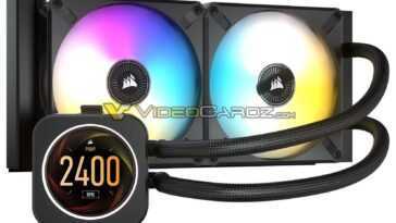 Corsair Lance Un Nouveau Refroidisseur Aio Pour Les Processeurs Intel